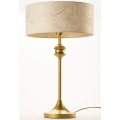 Jupiter 2112 - Lampada da tavolo KASZMIR 1xE27/15W/230V bianco/oro/effetto marmo
