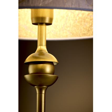 Jupiter 2112 - Lampada da tavolo KASZMIR 1xE27/15W/230V bianco/oro/effetto marmo