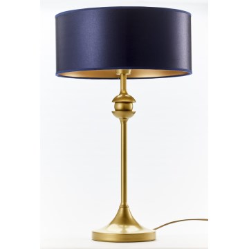Jupiter 2116 - Lampada da tavolo KASZMIR 1xE27/15W/230V blu/oro