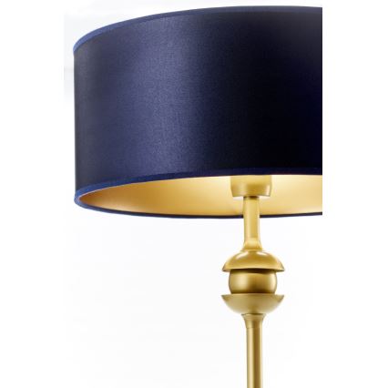 Jupiter 2116 - Lampada da tavolo KASZMIR 1xE27/15W/230V blu/oro