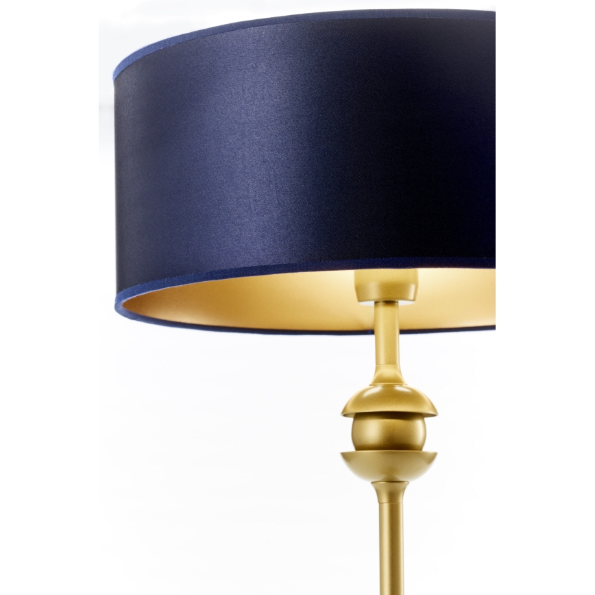 Jupiter 2116 - Lampada da tavolo KASZMIR 1xE27/15W/230V blu/oro