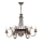 Jupiter 224 - KO 6 - Lampadario a sospensione KORONA 6xE14/40W/230V