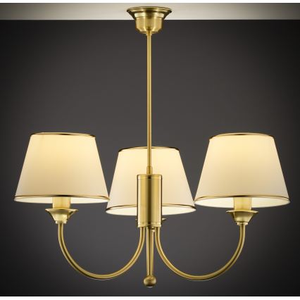 Jupiter 284- CL 3 - Lampadario a stelo CLASSIC 3xE27/60W/230V