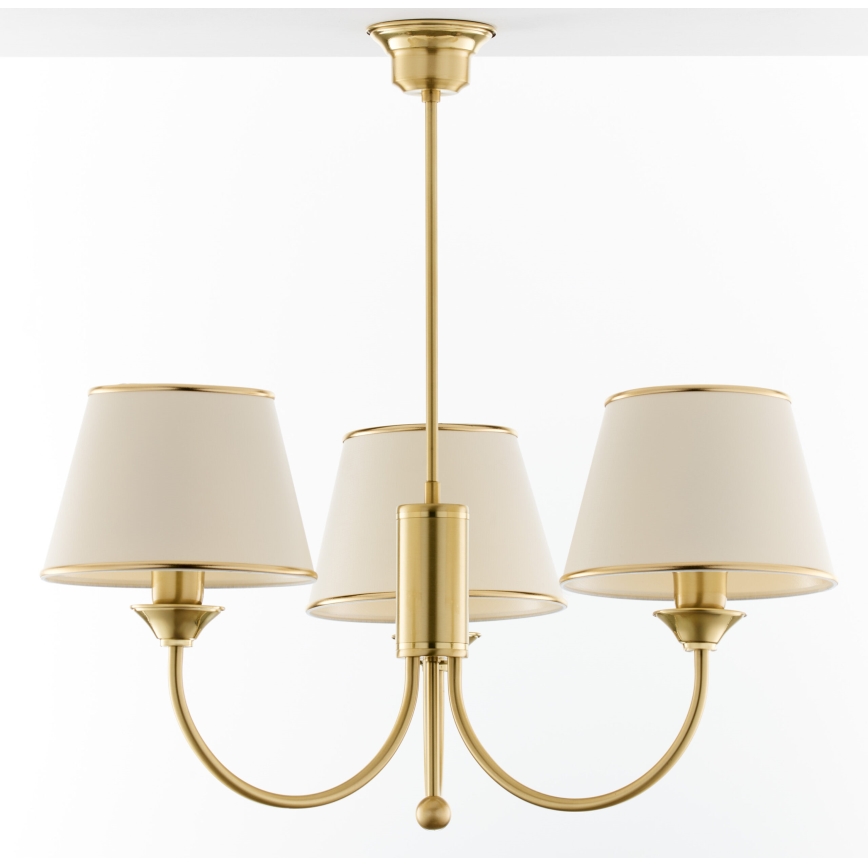 Jupiter 284- CL 3 - Lampadario a stelo CLASSIC 3xE27/60W/230V