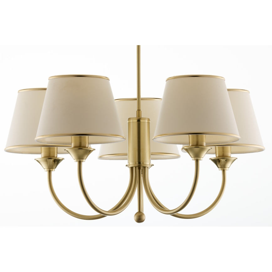 Jupiter 286 - CL 5 - Lampadario a stelo CLASSIC 5xE27/60W/230V