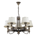 Jupiter 868 - FR-5 - Lampadario a sospensione FRYDERYK 5xE27/60W/230V