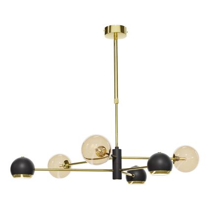 Jupiter - Vetro di ricambio per lampadario MOKA G9 Ø 12 cm beige fumé