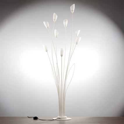 Jupiter - Vetro di ricambio universale GLORIOSA G9 diam. 6,5 cm bianco