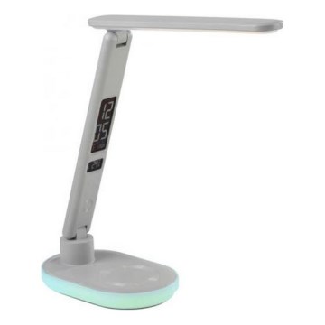JUST LIGHT. 11018-16 - Lampada da tavolo LED RGBW dimmerabile con ricarica wireless TINA LED/4W/230V bianco