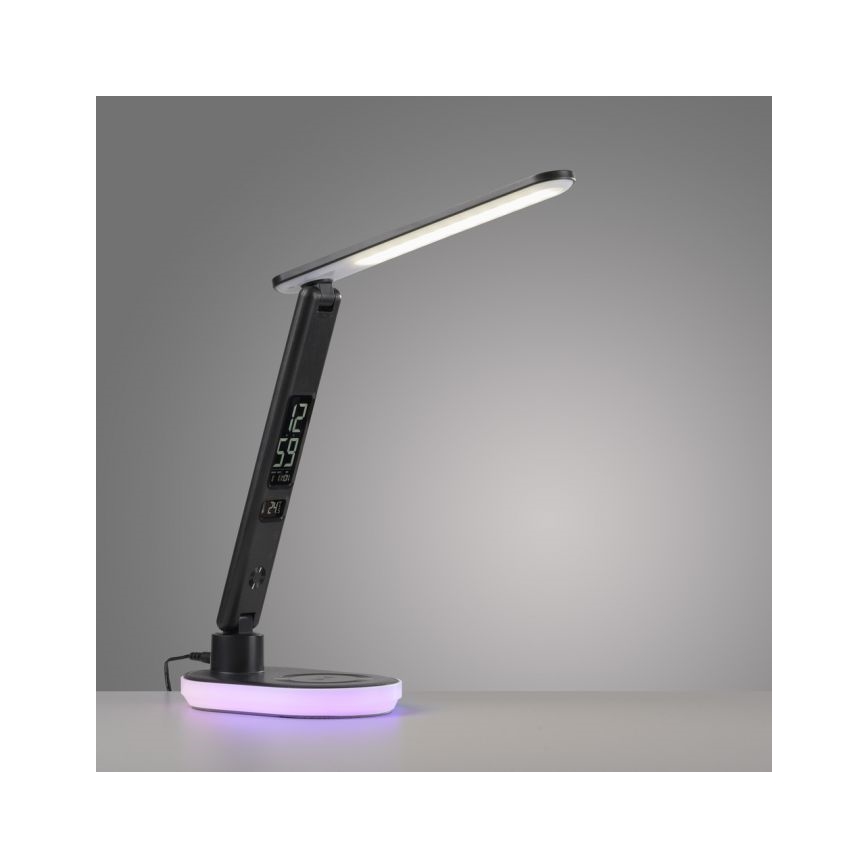 JUST LIGHT. 11018-18 - LED RGBW LED Lampada da tavolo touch dimmerabile con ricarica wireless TINA LED/4W/230V