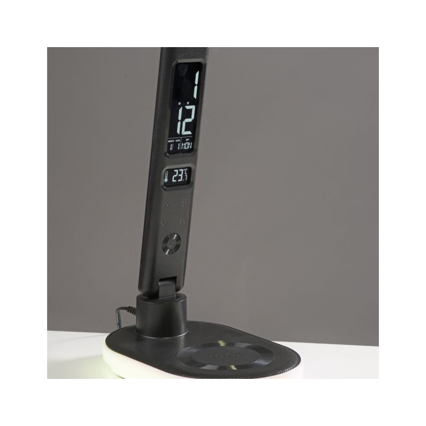 JUST LIGHT. 11018-18 - LED RGBW LED Lampada da tavolo touch dimmerabile con ricarica wireless TINA LED/4W/230V