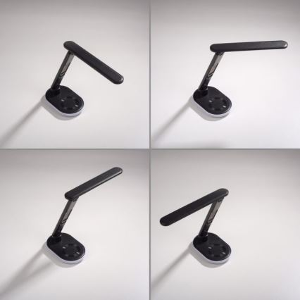 JUST LIGHT. 11018-18 - LED RGBW LED Lampada da tavolo touch dimmerabile con ricarica wireless TINA LED/4W/230V