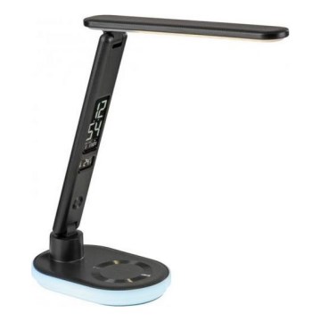 JUST LIGHT. 11018-18 - LED RGBW LED Lampada da tavolo touch dimmerabile con ricarica wireless TINA LED/4W/230V