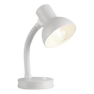 JUST LIGHT. 11080-16 - Lampada da tavolo flessibile FLEXI 1xE27/25W/230V bianca