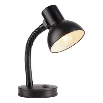 JUST LIGHT. 11080-18 - Lampada da tavolo flessibile FLEXI 1xE27/25W/230V nera
