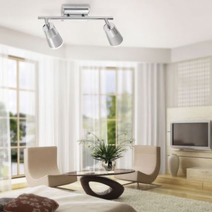 JUST LIGHT. 11229-17 - Faretto LED DALLI 2xLED/3,5W/230V cromo lucido