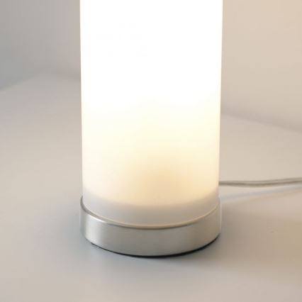JUST LIGHT. 14006-16 - Lampada da tavolo BOTTLE 1xE14/25W/230V bianca