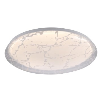 JUST LIGHT. 14008-16 - Plafoniera LED dimmerabile ART PLAFO LED/20W/230V 2700-6500K Ø 38 cm bianca + telecomando