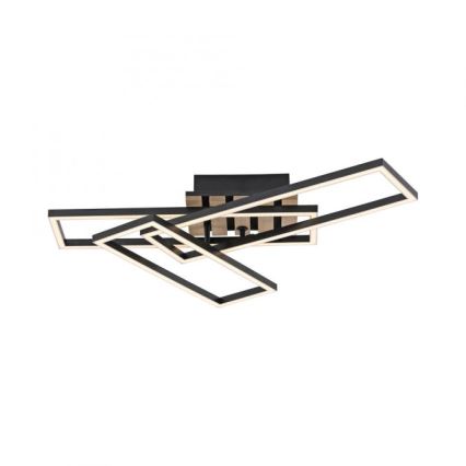 JUST LIGHT. 14051-79 - Plafoniera LED AKUSTIKA LED/20,5W/230V rovere/nero