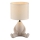 JUST LIGHT. 14190-39 - Lampada da tavolo TED 1xE27/25W/230V beige