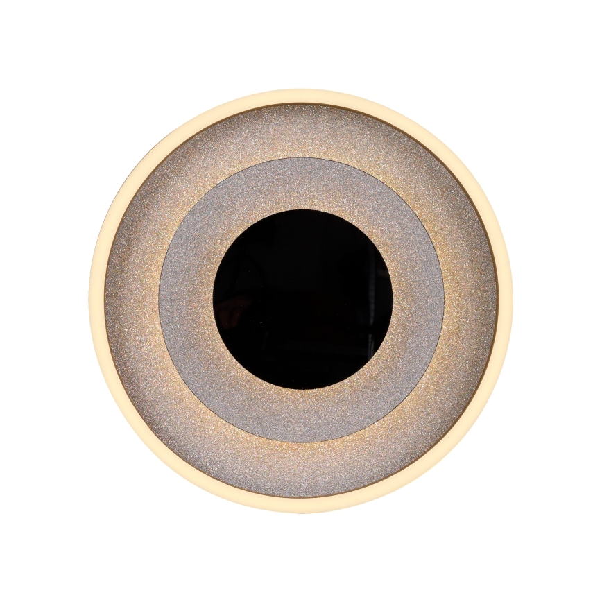 JUST LIGHT. 14409-21 - Plafoniera LED GLITTY LED/22W/230V Ø 40 cm nero