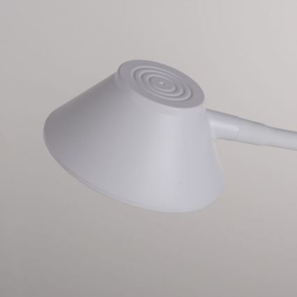 JUST LIGHT. 14414-16 - Lampada da scrivania flessibile dimmerabile con ricarica wireless PUCKI LED/4,5 W/230 V bianco