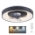 JUST LIGHT. 14644-18 - LED Plafoniera dimmerabile con ventilatore VENIKA LED/36W/230V diametro 48,6 cm 2700-5000K + telecomando