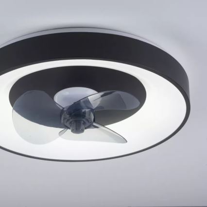 JUST LIGHT. 14644-18 - LED Plafoniera dimmerabile con ventilatore VENIKA LED/36W/230V diametro 48,6 cm 2700-5000K + telecomando