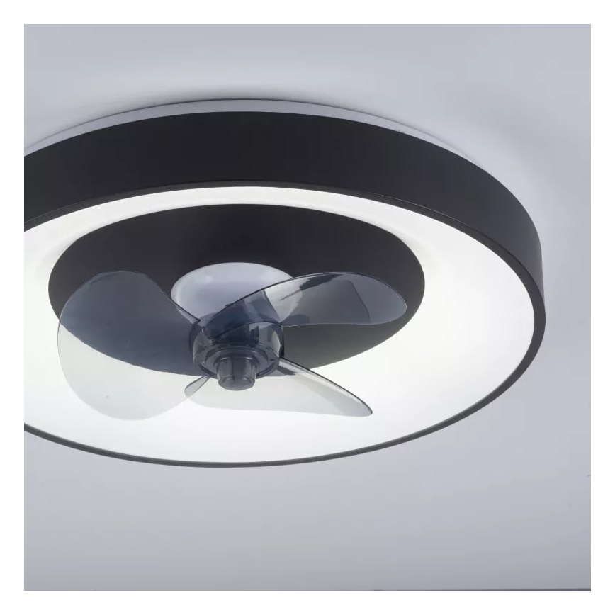 JUST LIGHT. 14644-18 - LED Plafoniera dimmerabile con ventilatore VENIKA LED/36W/230V diametro 48,6 cm 2700-5000K + telecomando