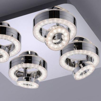 JUST LIGHT. 14662-17 - LED RGBW Faretto dimmerabile TIM LOLASMART 4xLED/5,9/230V 2700-5000K + telecomando
