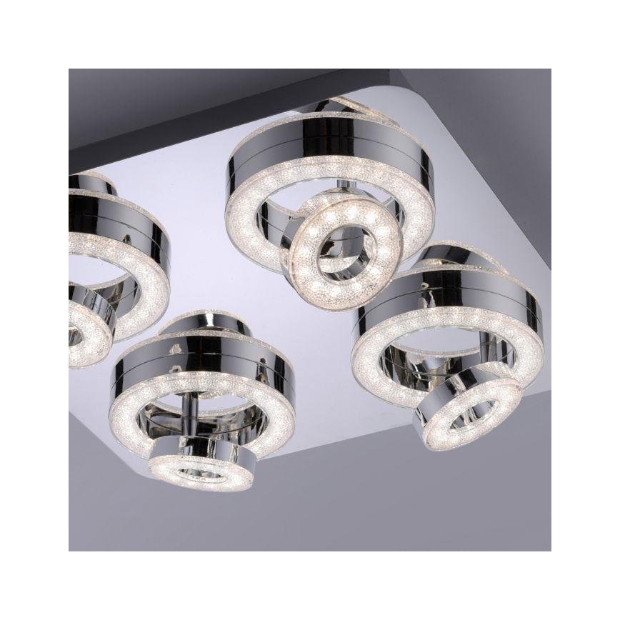 JUST LIGHT. 14662-17 - LED RGBW Faretto dimmerabile TIM LOLASMART 4xLED/5,9/230V 2700-5000K + telecomando