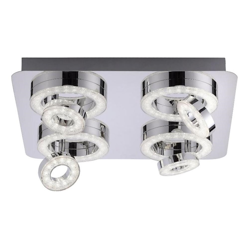 JUST LIGHT. 14662-17 - LED RGBW Faretto dimmerabile TIM LOLASMART 4xLED/5,9/230V 2700-5000K + telecomando