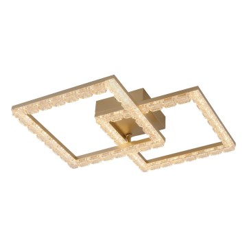 JUST LIGHT. 14732-60 - Plafoniera LED GLITRA LED/17,5W/230V 37,6x37,6 cm oro