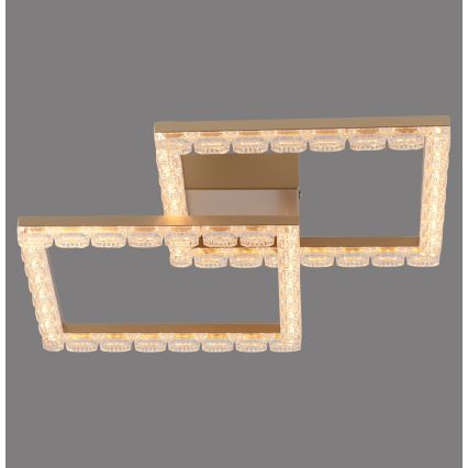 JUST LIGHT. 14732-60 - Plafoniera LED GLITRA LED/17,5W/230V 37,6x37,6 cm oro
