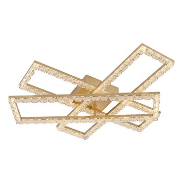 JUST LIGHT. 14733-60 - Plafoniera LED GLITRA LED/35W/230V 57,25x72,05 cm oro