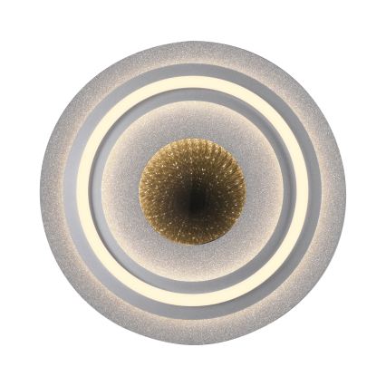 JUST LIGHT. 15089-21 - Plafoniera LED CICHIO LED/36W/230V Ø 40 cm cromo opaco