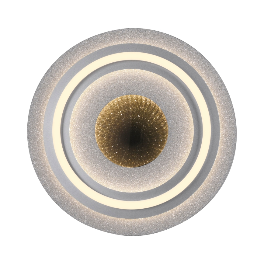 JUST LIGHT. 15089-21 - Plafoniera LED CICHIO LED/36W/230V Ø 40 cm cromo opaco