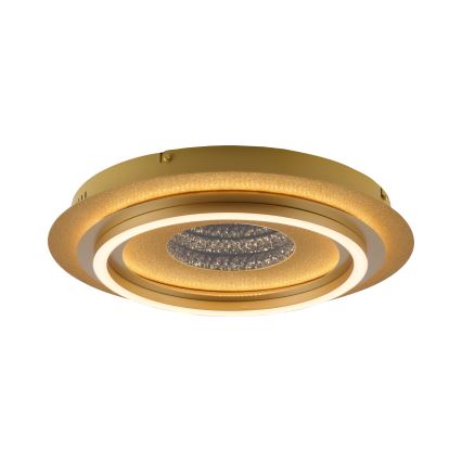 JUST LIGHT. 15089-60 - Plafoniera LED CICHIO LED/36W/230V Ø 40 cm dorata