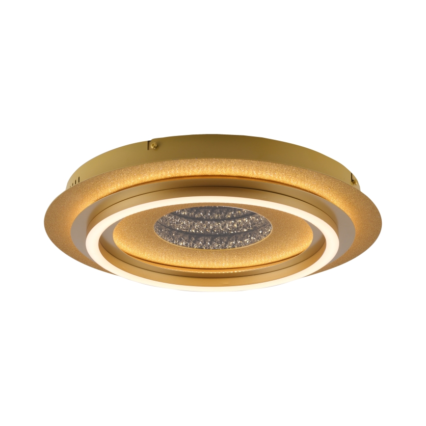 JUST LIGHT. 15089-60 - Plafoniera LED CICHIO LED/36W/230V Ø 40 cm dorata