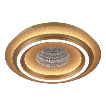 JUST LIGHT. 15089-60 - Plafoniera LED CICHIO LED/36W/230V Ø 40 cm dorata
