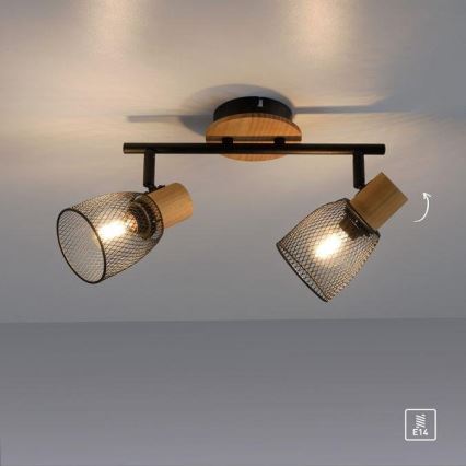 JUST LIGHT. 15192-79 - Faretto TAMIS 2xE14/10W/230V