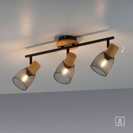 JUST LIGHT. 15193-79 - Faretto TAMIS 3xE14/10W/230V