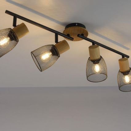 JUST LIGHT. 15194-79 - Faretto TAMIS 4xE14/10W/230V