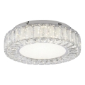 JUST LIGHT. 15221-17 - Plafoniera LED KULUNKA LED/32W/230V Ø 37 cm cromo lucido