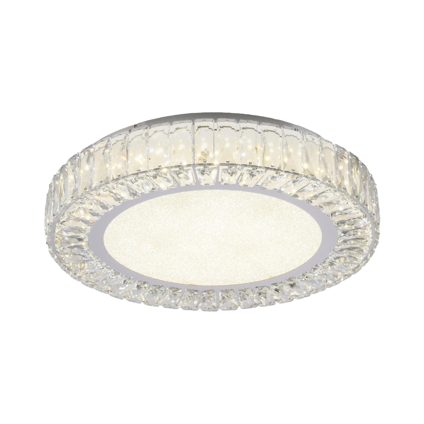 JUST LIGHT. 15222-17 - Plafoniera LED KULUNKA LED/46W/230V Ø 50 cm cromo lucido