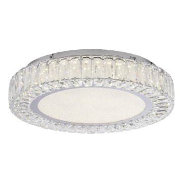 JUST LIGHT. 15222-17 - Plafoniera LED KULUNKA LED/46W/230V Ø 50 cm cromo lucido