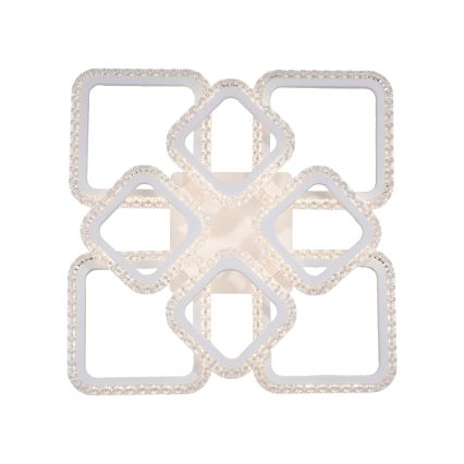 JUST LIGHT. 15269-16 - Plafoniera LED CRYSTALLO LED/43,5W/230V 49x49 cm bianco