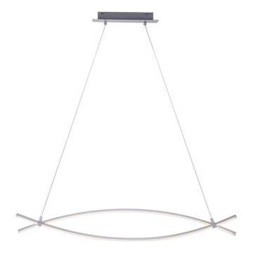 JUST LIGHT. 15382-55 - Lampadario LED a sospensione con filo MAJA 2xLED/8,4W/230V cromo opaco