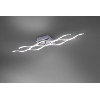 JUST LIGHT. 16266-55 - Plafoniera LED RGB dimmerabile LOLA WAVE LED/30W/230V 2700-5000K + telecomando