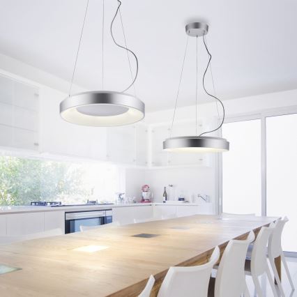 JUST LIGHT. 17075-21 - Lampadario a sospensione con filo LED dimmerabile KETO ANIKA LED/26,5W/230V 2700-5000K + telecomando